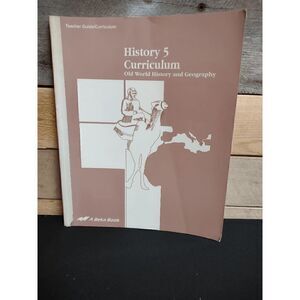 A Beka Old World History and Geography 5 2nd Ed. Teacher Guide / Curriculum